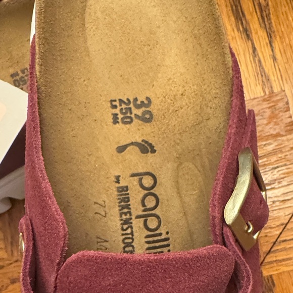 Papillio Maroon Slip-On Shoes - Picture 3 of 5